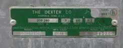 Dexter 400 Commercial Washer Stainless Model WCN25ABDX
