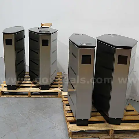 Set of 4 Alvarado SU3500 Access Control Optical Turnstile