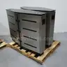 Set of 4 Alvarado SU3500 Access Control Optical Turnstile