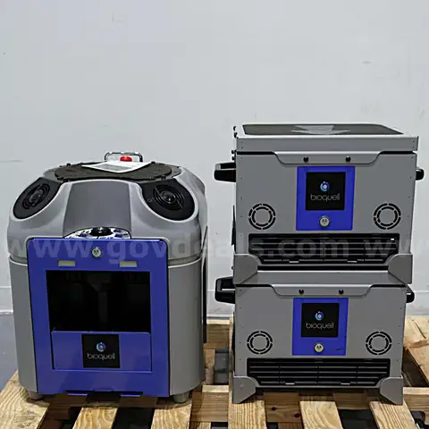 Bioquell BQ-50 Vaporizer Module TD091-2000-120V w/ 2 Aeration Modules TD091-3000
