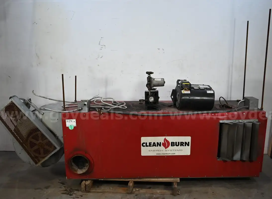 Clean Burn CB-3250 Waste Oil Furnace GovDeals