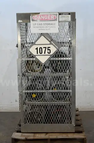 Justrite Aluminum Storage Locker