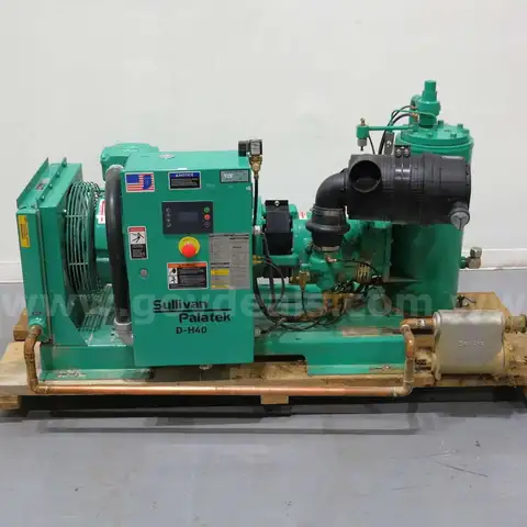 Sullivan Palatek D-H40 40hp Rotary Screw Air Compressor 480v