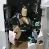 Lexmark 4024-FIN 2/3 Hole Finisher Output Stacker w/ Feeder Tray and Accessories