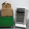 Lexmark 4024-FIN 2/3 Hole Finisher Output Stacker w/ Feeder Tray and Accessories