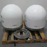 Lot of (2) KVH Industries TracPhone V7 HTS/KVH mini-VSAT HTS Network/ku-Band