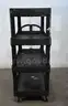Rubbermaid Utility Cart with Lipped Plastic Shelves: 700 lb Load Capacity