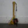 Winch on pole mount