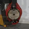 Winch on pole mount