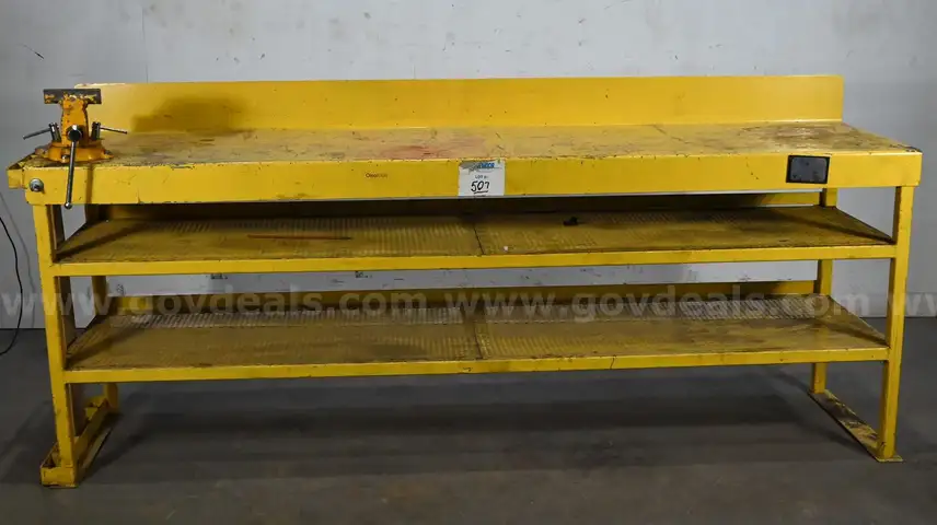 8 x 2 Metal Work Station