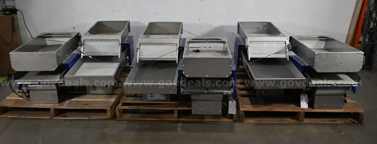 LOT OF (6) FLEX FACTORY SX340 LINE FEEDERS