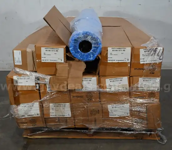 Pallet of Plastic Sheeting