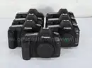 Lot of (7) Used Canon EOS 5D Mark II 21.1 Megapixel Digital SLR Camera Body&#x27;s