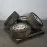 Set of 4 OEM Rims from a 1986 Chevrolet Corvette