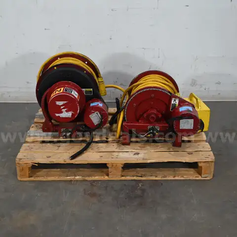 Lot of (2) Hannay Reels ECR1616-17-18RT Electric Reel