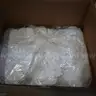 Lot of (8000) Kleenguard One Size fits all White Sleeve Protectors
