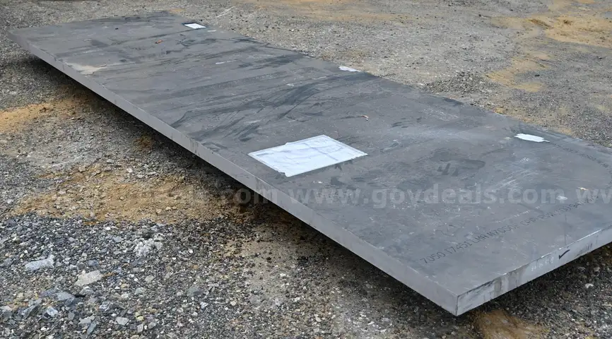 40.5&#x22; x 144.5&#x22; x 2&#x22; Aerospace Aluminum Sheet