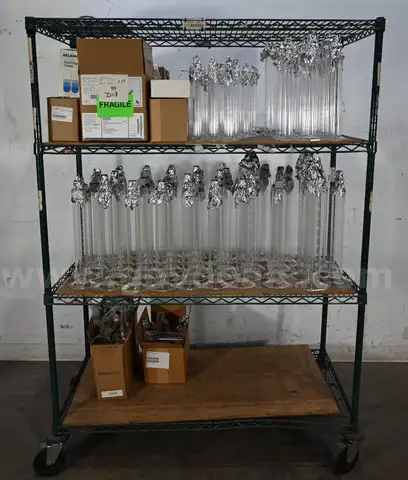 Lot of Graduated Cylinders and other lab equipment