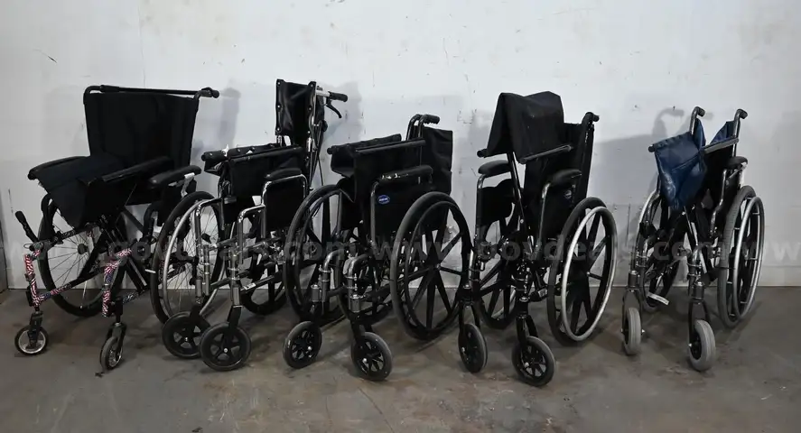 Lot of (6) Used Wheelchairs