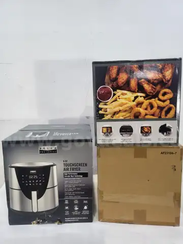 (LOT OF 3) Bissell Air fryers