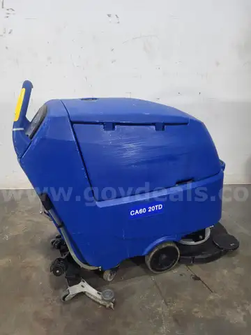 20in CLARK CA60 20TD walk behind auto floor scrubber
