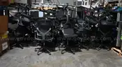 Lot of (45) Allsteel Black Mesh Office Chairs