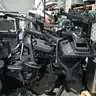 Lot of (45) Allsteel Black Mesh Office Chairs
