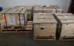 Lot of (96) Saft Ni-Cd batteries SBH 29-2 w/ 300L of Potassium Hydroxide Electrolyte