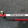 Lot of (2) Chicago Steel Tape Adjustable Prism Pole Tripod- 4.9 ft to 8.2 ft