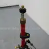 Lot of (2) Chicago Steel Tape Adjustable Prism Pole Tripod- 4.9 ft to 8.2 ft