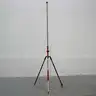 Lot of (2) Chicago Steel Tape Adjustable Prism Pole Tripod- 4.9 ft to 8.2 ft