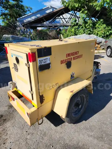 CK Power 10kw Diesel generator trailer with 5kw load bank