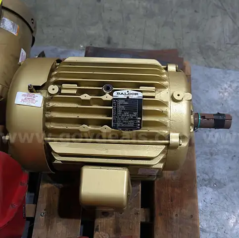 Baldor Electric EM2394T Super-E Electric Motor 15HP 3525 RPM 230/460V 254T