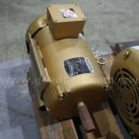 Baldor Electric EM3708T Super-E Motor 5HP 1160 RPM 230/460V 215T