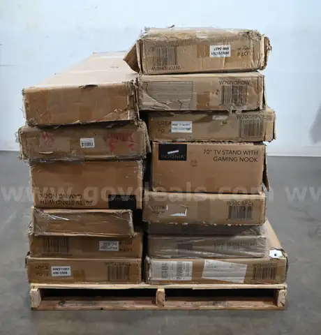 Lot of Furniture in Factory Packaging