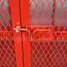 Lot of (2) Mobile Security Cages