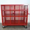 Lot of (2) Mobile Security Cages