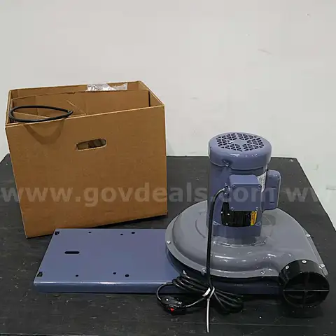 Baldor PB9 Dust Control Unit Blower Fan 3600 RPM