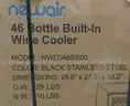 NEW Newair 24-inch Built-In Dual Zone Wine Fridge NWC046BS00