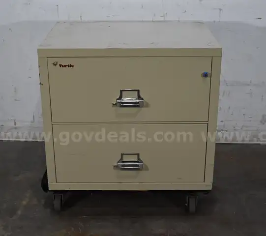 FireKing Turtle 2-Drawer Letter/Legal Filing Cabinet