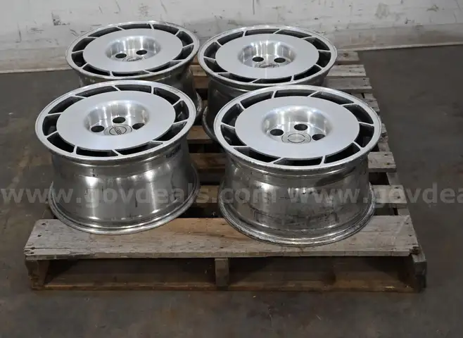 Set of 4 OEM Rims from a 1986 Chevrolet Corvette