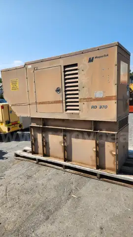 MAGNETEK RD 370 120/240v Diesel generator &#x22;845 hours&#x22;