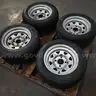Lot of (4) 21 x 8.50-12 Tubeless Tires