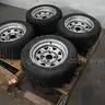 Lot of (4) 21 x 8.50-12 Tubeless Tires