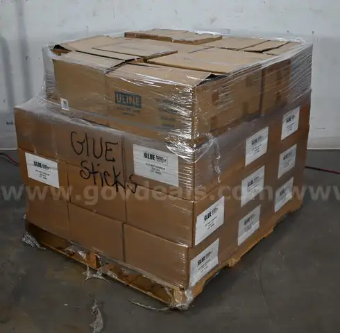 Lot of Hot Melt Adhesive and Beard Nets