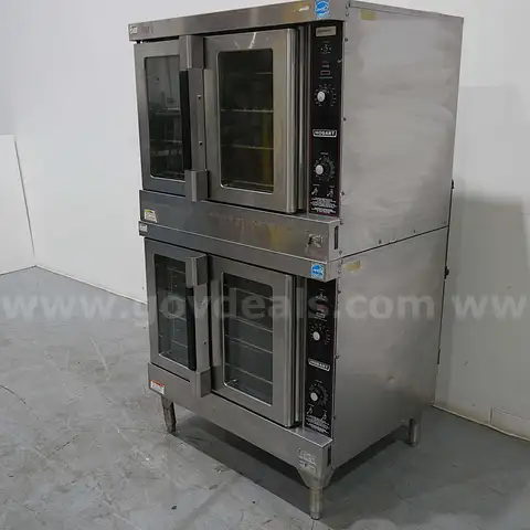 Hobart HGC5-11D3 Commercial Double Stack Convection Oven