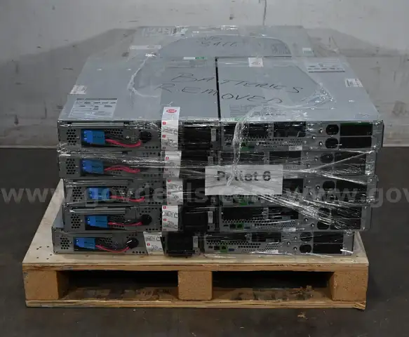 Lot of (15) APC SMT2200RM2UC 200VA line-interactive UPS