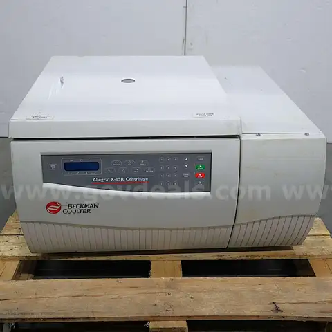 Beckman Coulter Allegra X-15R Refrigerated Centrifuge No Rotor