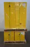 Lot of (4) ULINE Flammable Liquid Storage Cabinets