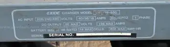 Lot of (5) Forklift Battery Chargers